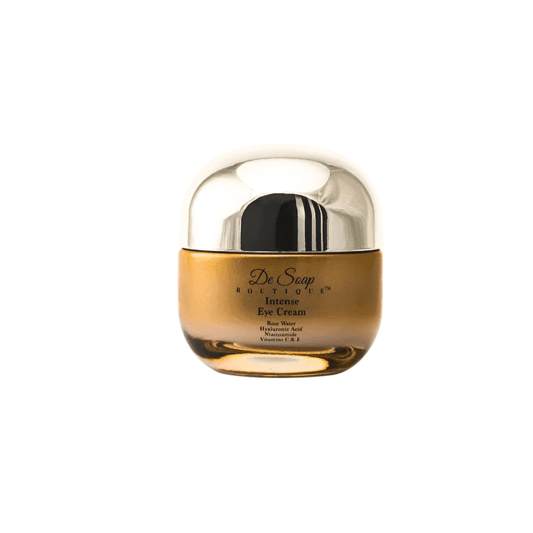 De Soap Boutique Intense Eye Cream Anti Aging Niacinamide Collagen Eye Cream for Women Ð Hyaluronic Acid Under Eye Cream Enriched with Rose Water, Vitamin C and E
