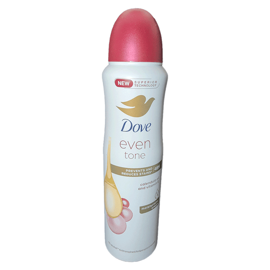 Dove Even Tone Antiperspirant Spray with Calendula Oil and Vitamin E 5.07 oz deodorant spray