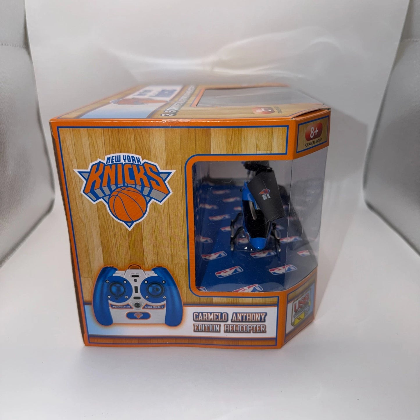 New York Knicks 3.5 Metal Gyro IR Helicopter World Tech Toys Carmelo Anthony
