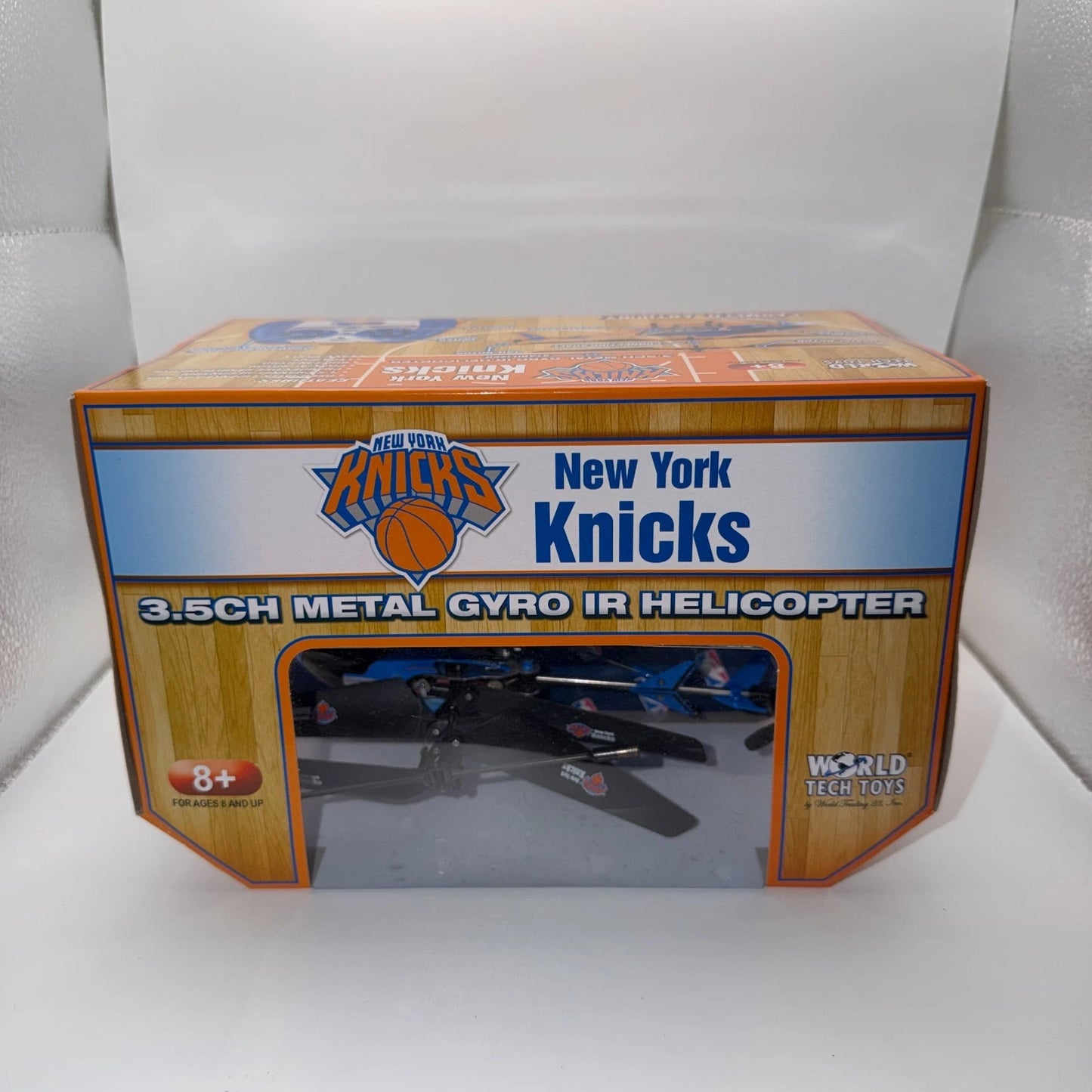 New York Knicks 3.5 Metal Gyro IR Helicopter World Tech Toys Carmelo Anthony