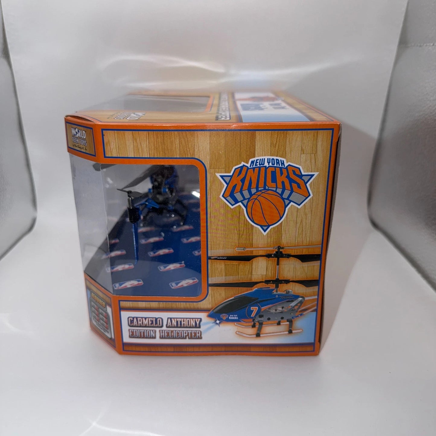 New York Knicks 3.5 Metal Gyro IR Helicopter World Tech Toys Carmelo Anthony